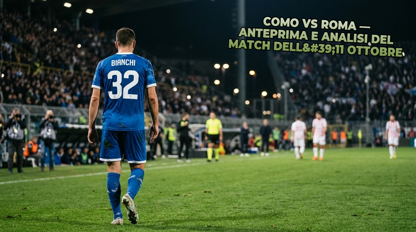 Como vs Roma — Anteprima e Analisi del Match dell'11 Ottobre