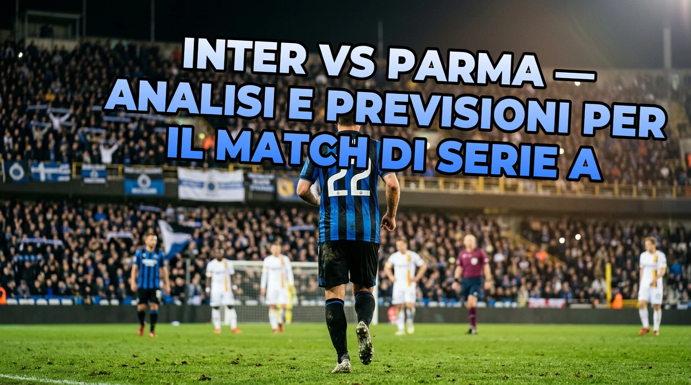 Inter vs Parma — analisi e previsioni per il match di Serie A