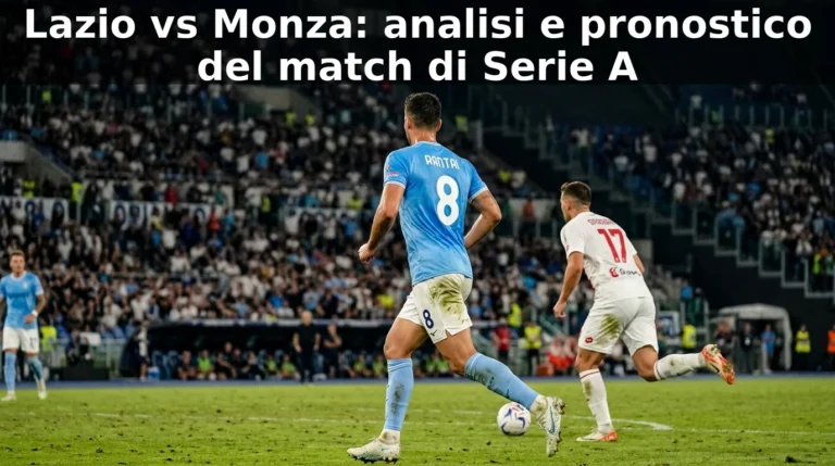 Lazio vs Monza: analisi e pronostico del match di Serie A