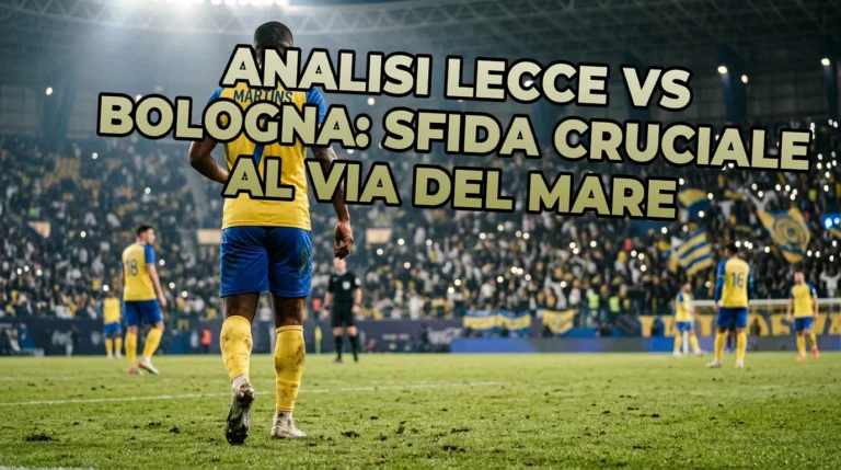 Analisi Lecce vs Bologna: sfida cruciale al Via del Mare