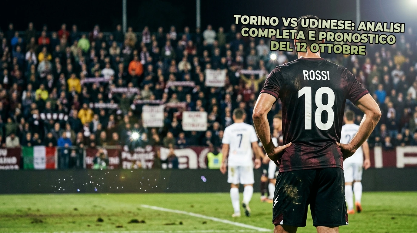 Torino vs Udinese: analisi completa e pronostico del 12 ottobre
